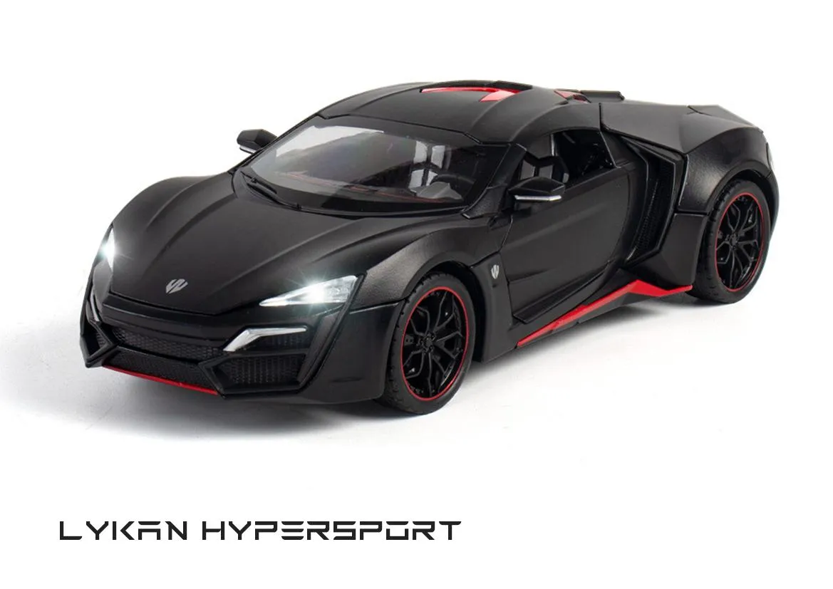 53050 lykan hypersport diecast design