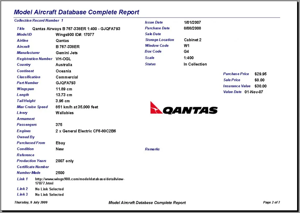 53055 diecast aircraft models materials