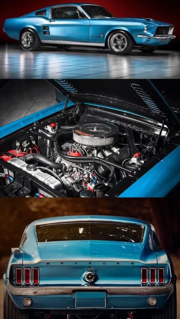 53056 1967 mustang fastback diecast model 2