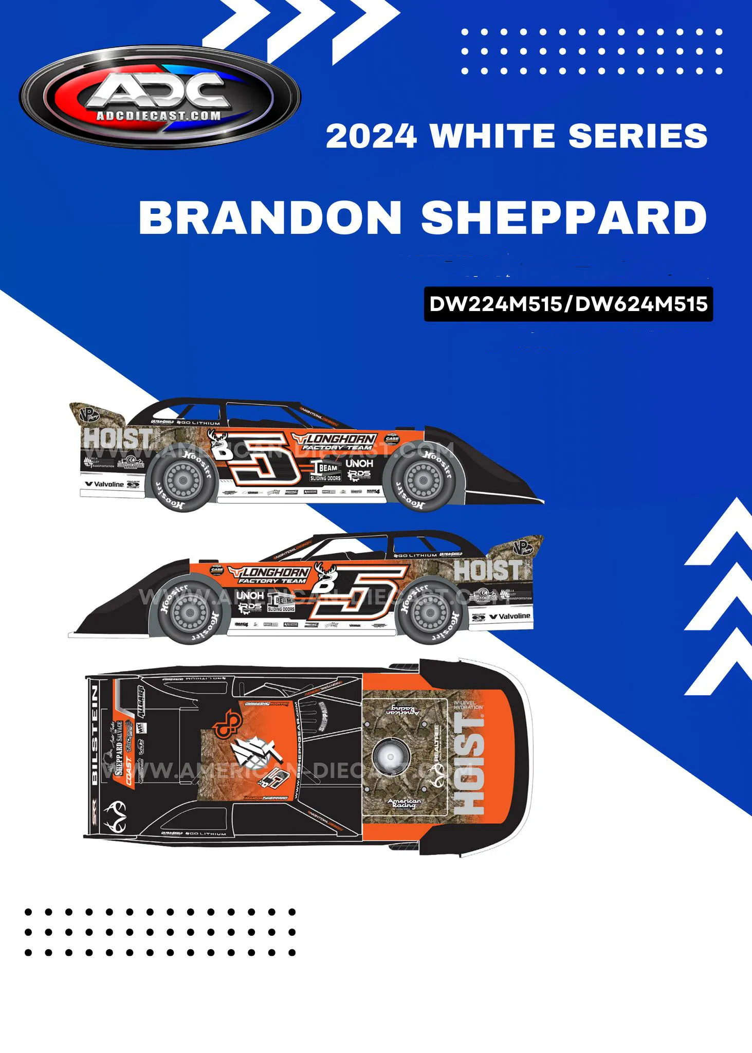 53070 brandon sheppard diecast model 4