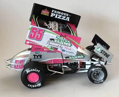 53194 sprint car display case