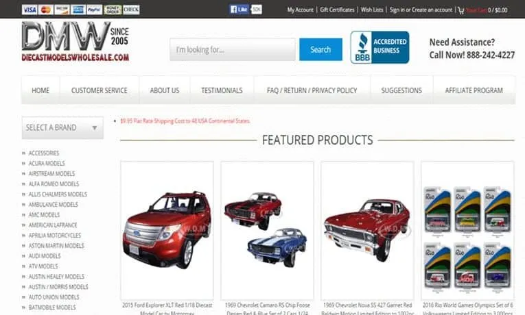 53217 diecast depot products