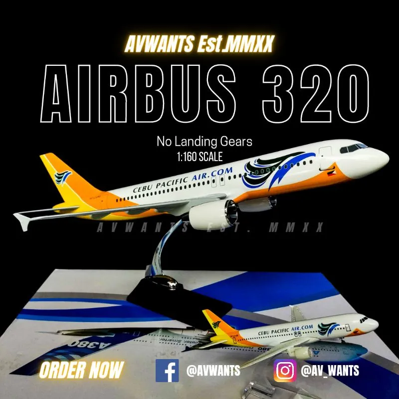 53230 cebu pacific diecast plane detail painting