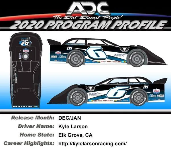 53263 kyle larson 42 car