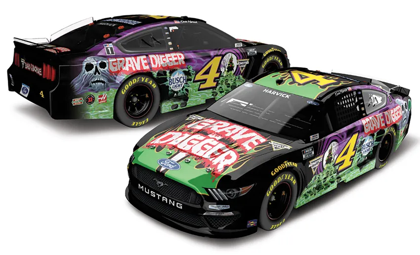 53322 kevin harvick grave digger diecast 6