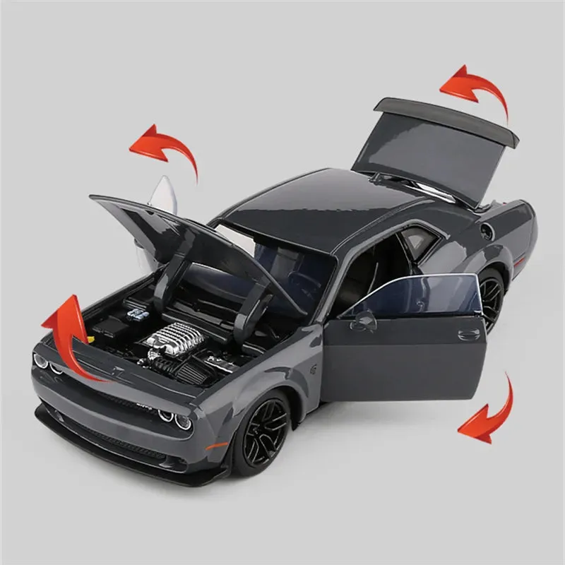 53324 dodge challenger diecast material