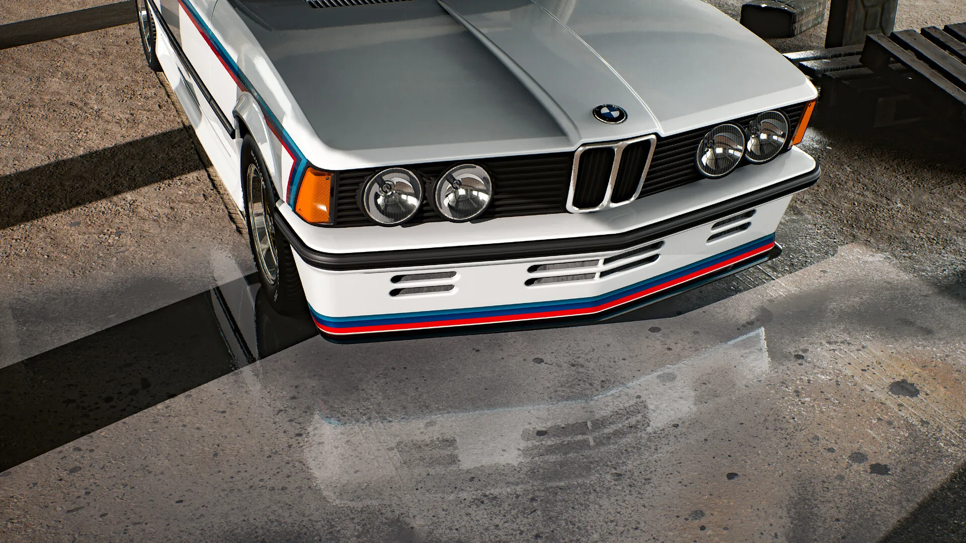 53358 bmw e21 racing diecast