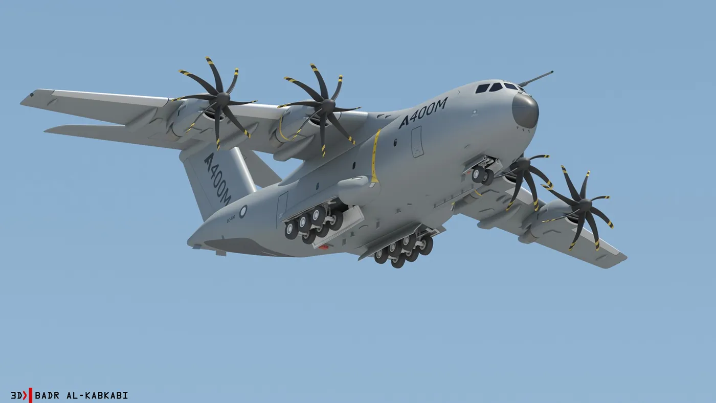 53366 a400m diecast scale