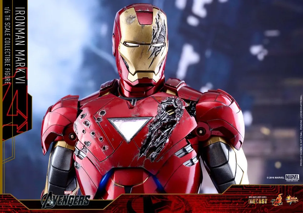 53368 hot toys mark vi diecast led
