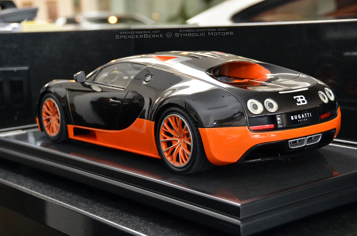 53370 bugatti veyron diecast features