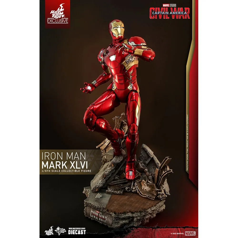 53379 hot toys iron man mark 46 diecast 4